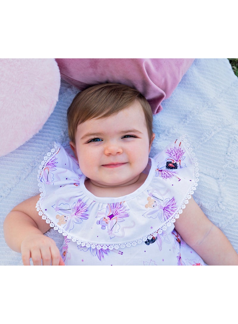 Petite Lamb Limited Edition Fairy Glitter Romper Pure Cotton - Image 2